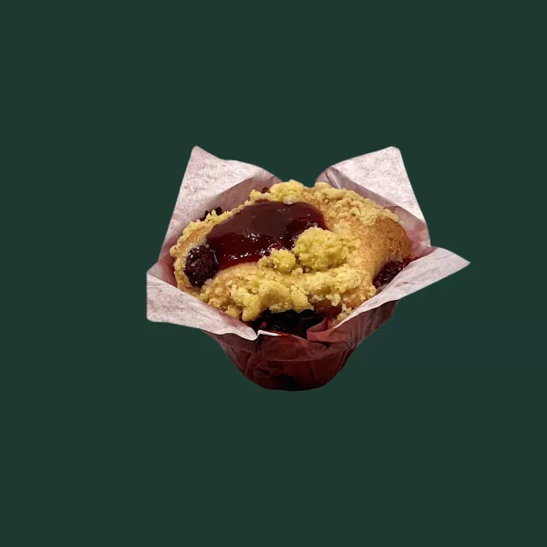 Vegán citromos, málnás muffin