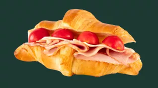 Sajtos sonkás croissant